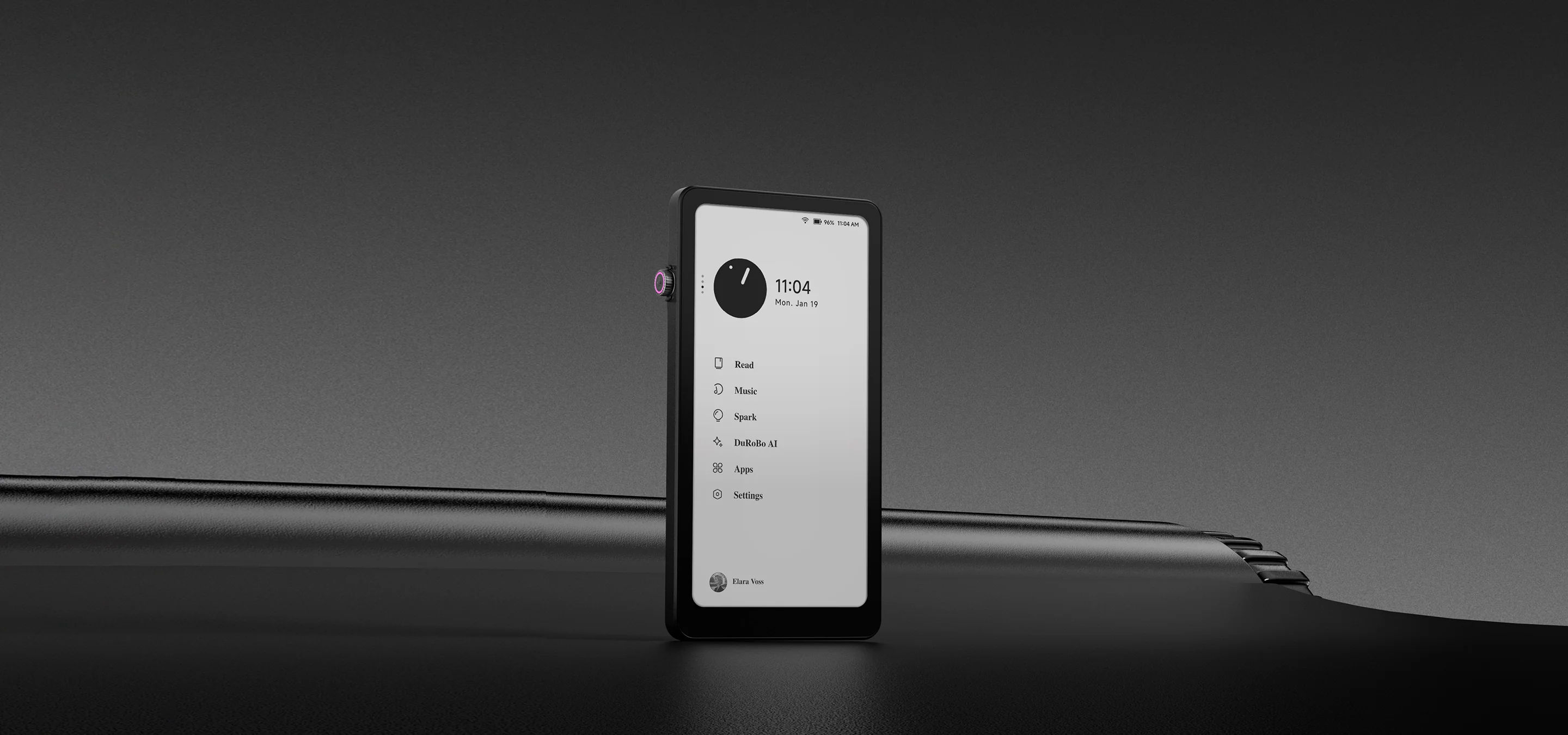 Minimalist Power on ePaper